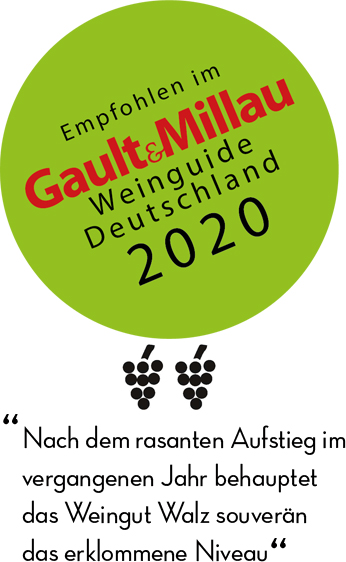 Weingut Walz im Gault Millau 2020