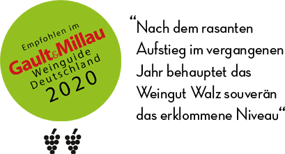 Gault Millau 2020 Weingut Josef Walz Heitersheim